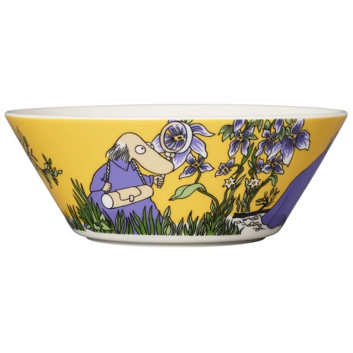 Hemulen yellow - Moomin bowl - Arabia / Iittala