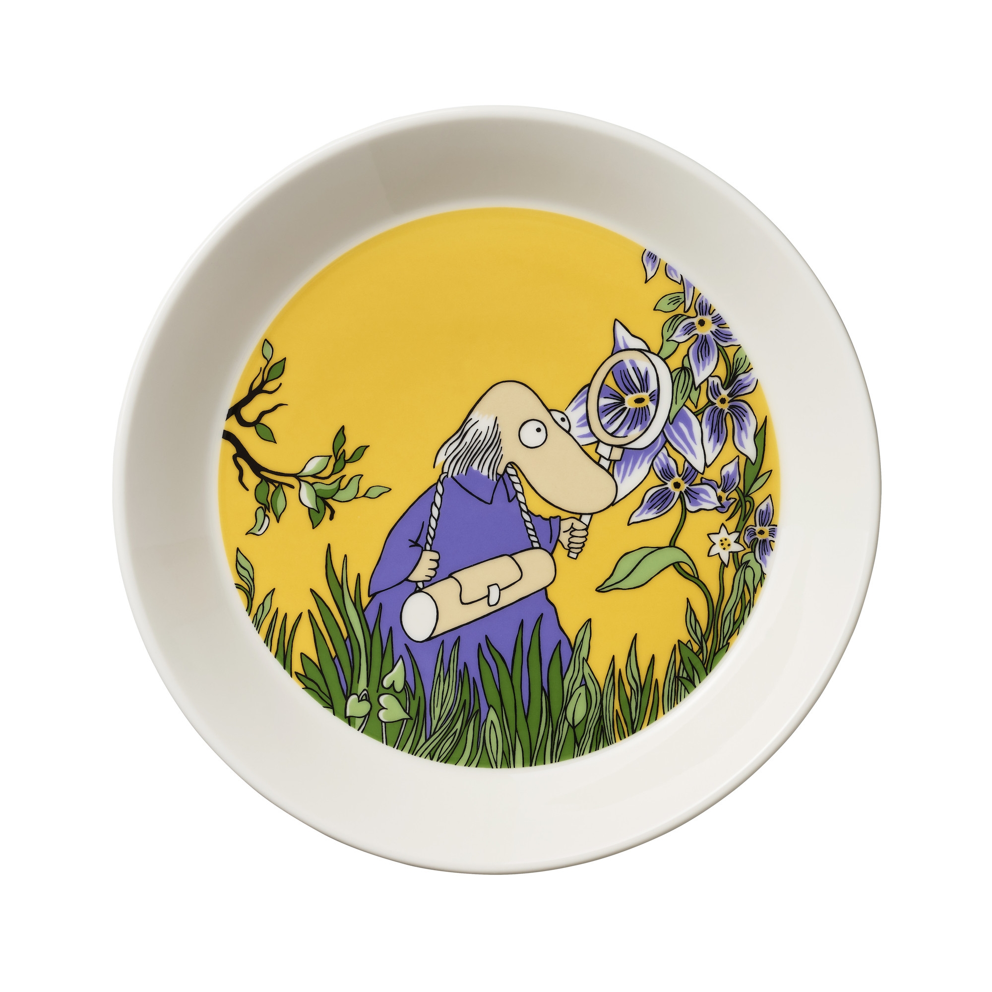 Hemulen yellow - assiette Moomin - Arabia / Iittala