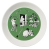 Drawing and christmas - assiette Moomin - Arabia / Iittala