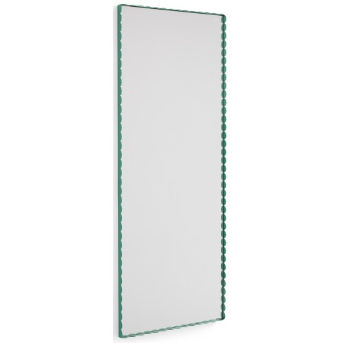 Arcs Mirror – Rectangle M – Green - HAY