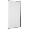 Arcs Mirror – Rectangle L – Burgundy - HAY