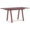 Boa Table – 220 x 110 x H105 cm – Burgundy linoleum + Barn red - HAY