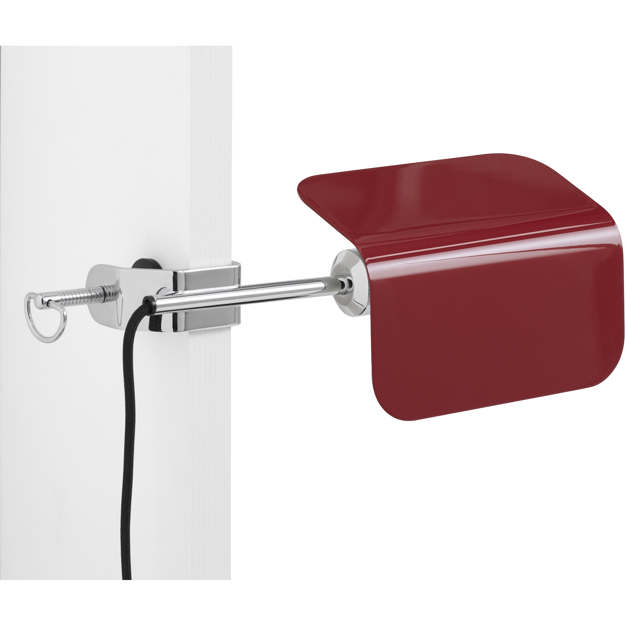 Apex Clip lamp – Maroon red - HAY