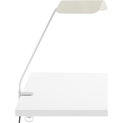 Lampe de bureau à pince Apex – Oyster white - HAY