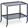 Arcs trolley – Bas – Steel blue - HAY