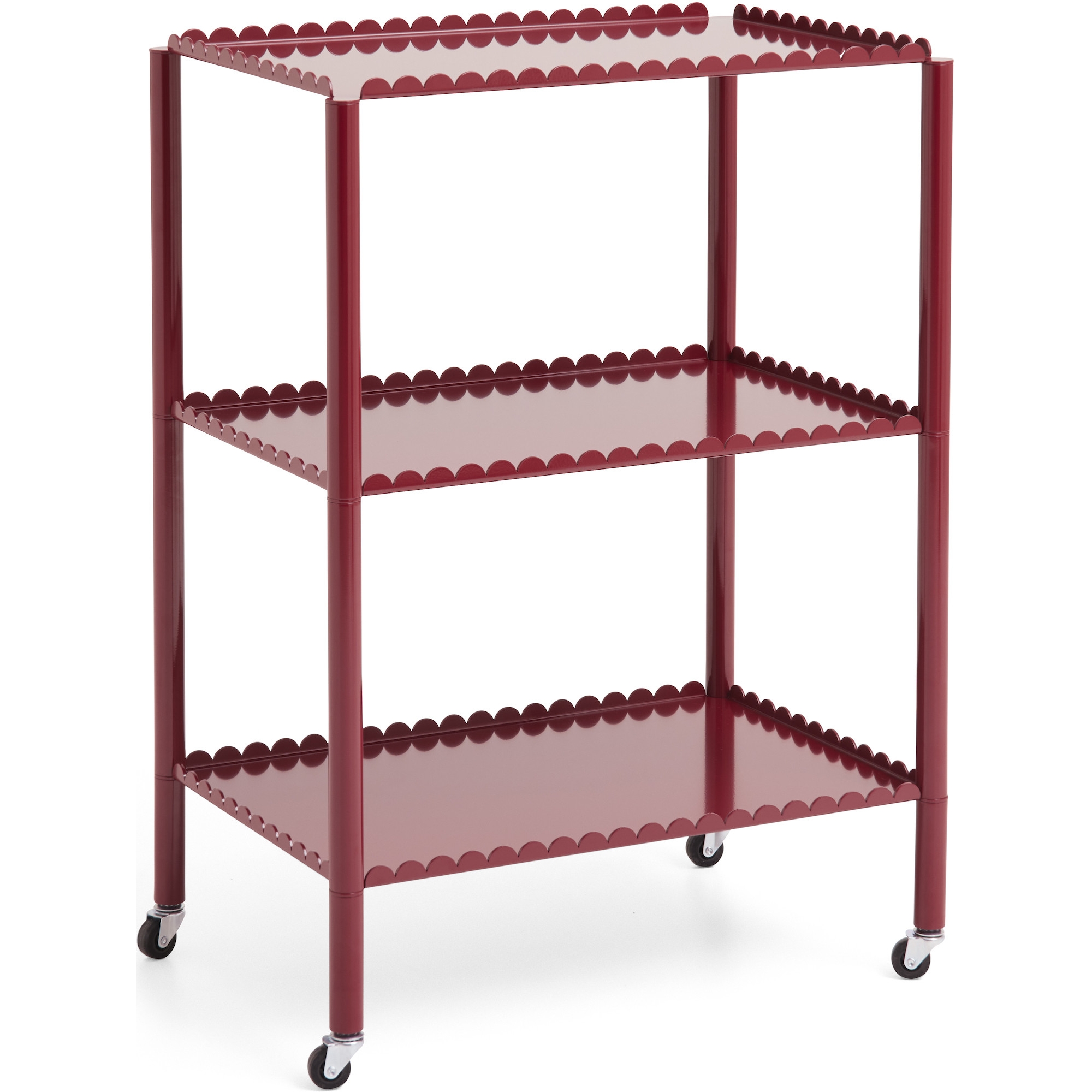 Arcs trolley – Haut – Aubrun red - HAY