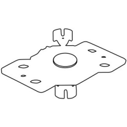 Mounting plate for wire distributor – Boa Table - HAY