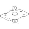 Mounting plate for wire distributor – Boa Table - HAY