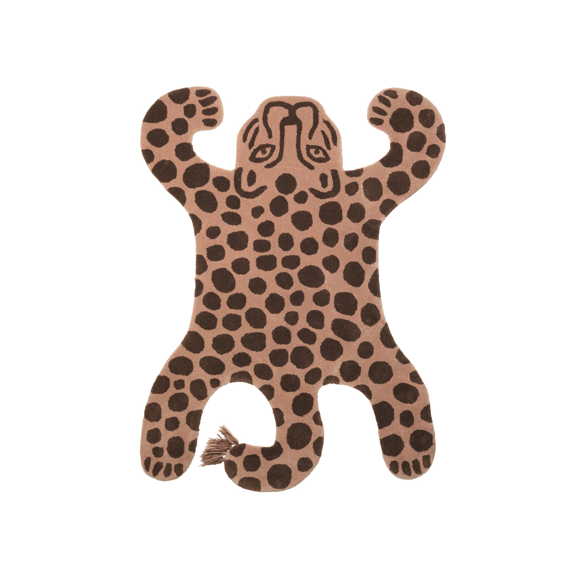 leopard - Safari tufted rug - Ferm Living