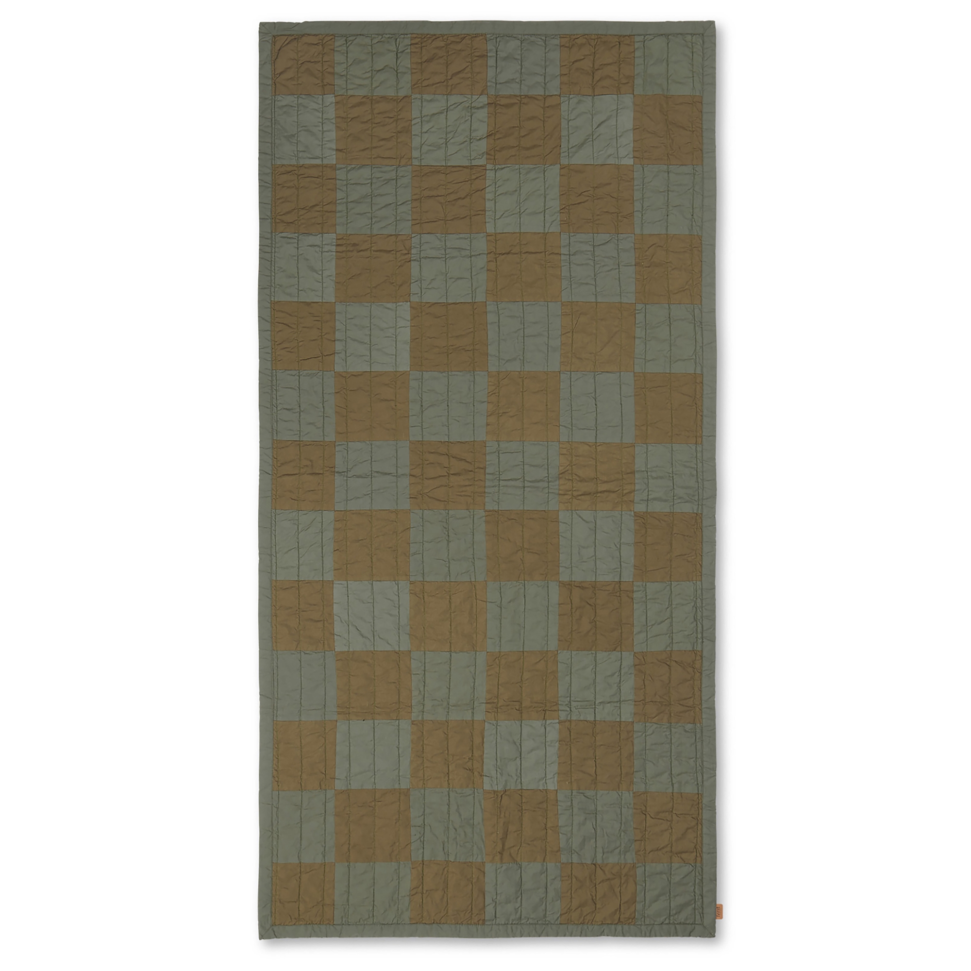 SOLD OUT Green tonal - Duo quilted blanket - Ferm Living