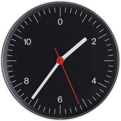 Wall Clock – Noir - HAY