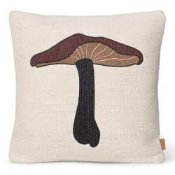 EPUISE - 40x40cm - coussin Forest - Champignon Lactaire - Ferm Living