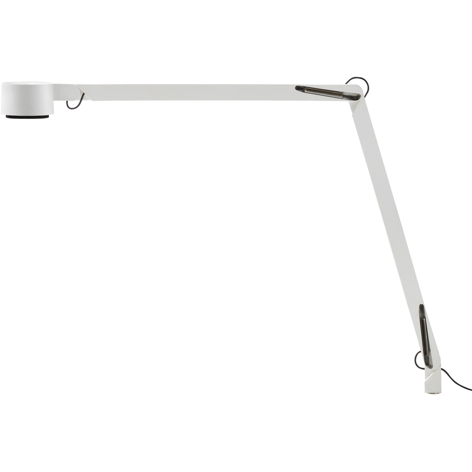 W127 Winkel p2 Pin table lamp – White - Wästberg