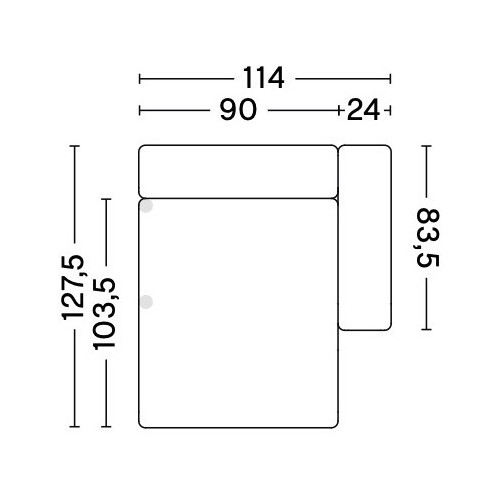 8265 - Mags Low Armrest - HAY modular sofa - HAY