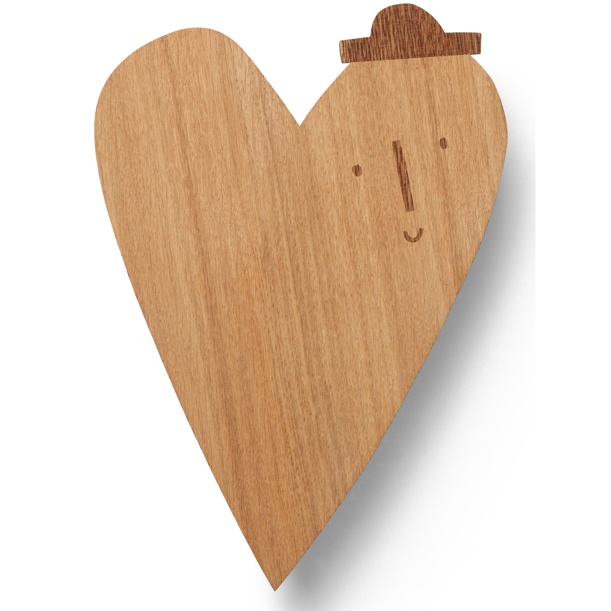 OUT OF STOCK - Heart wall lamp - oiled oak - Ferm Living