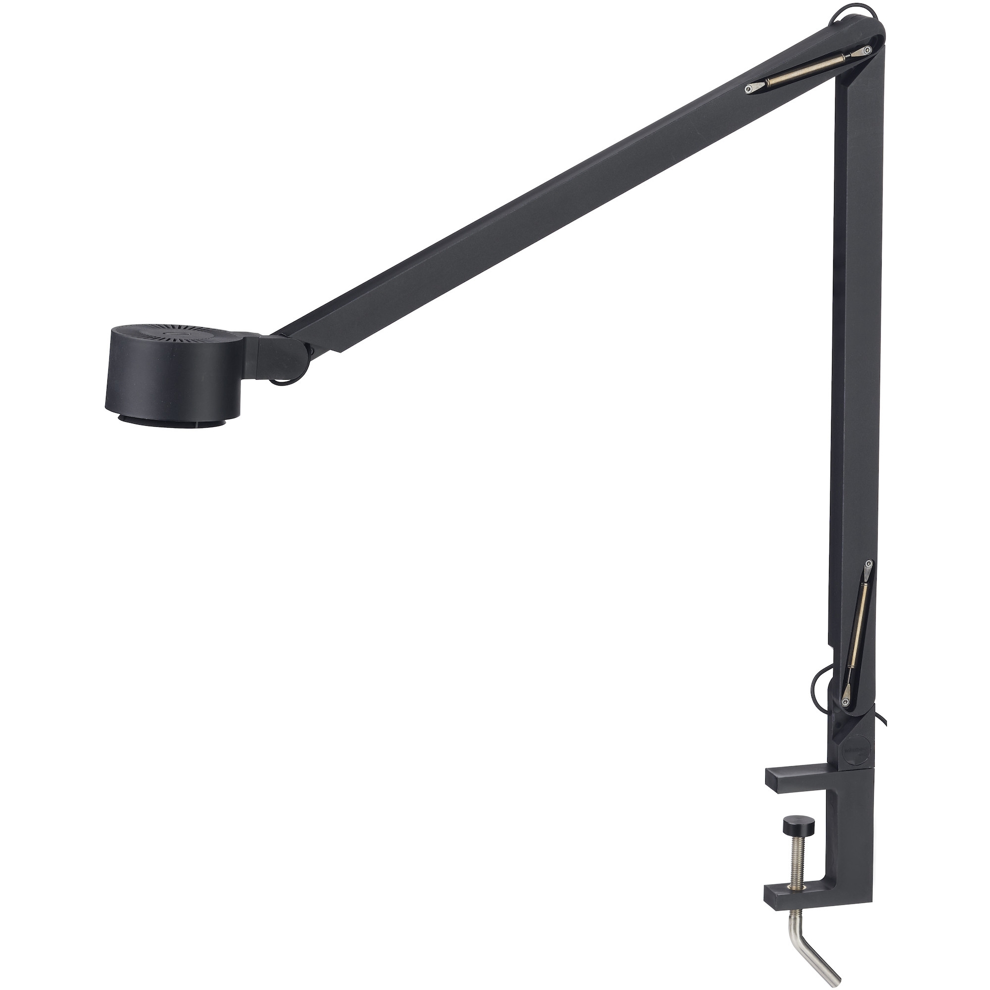 Lampe de table à pince W127 Winkel c2 – Noir - Wästberg