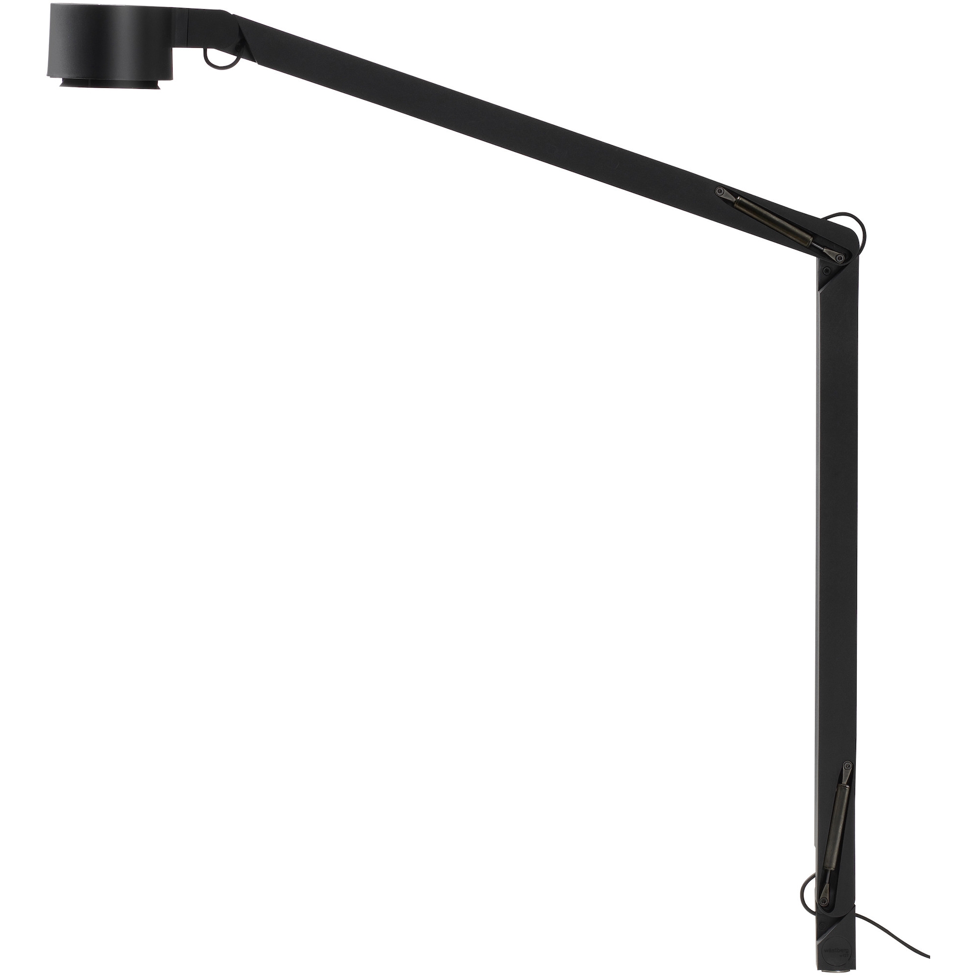 Lampe de table à tige W127 Winkel p2 – Noir - Wästberg