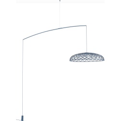 suspension / lampadaire Skynest Motion – tourmaline blue (F6394003) - Flos