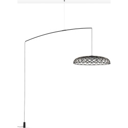 suspension / lampadaire Skynest Motion – anthracite (F6394031) - Flos