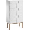 white oiled oak frame - Collect 2010 cabinet - A2 Designer