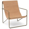 Desert Adult chair – Sand – Olive - Ferm Living