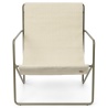 Desert Adult chair – cloud – Olive - Ferm Living