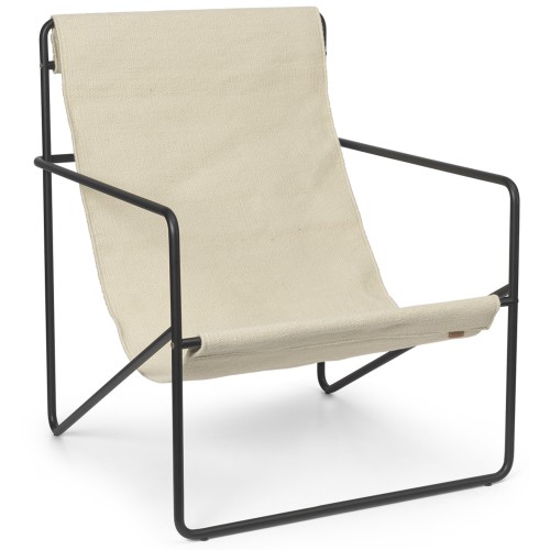 Desert Adult chair – cloud – black - Ferm Living