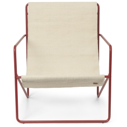 Fauteuil adulte Desert – cloud – coquelicot - Ferm Living