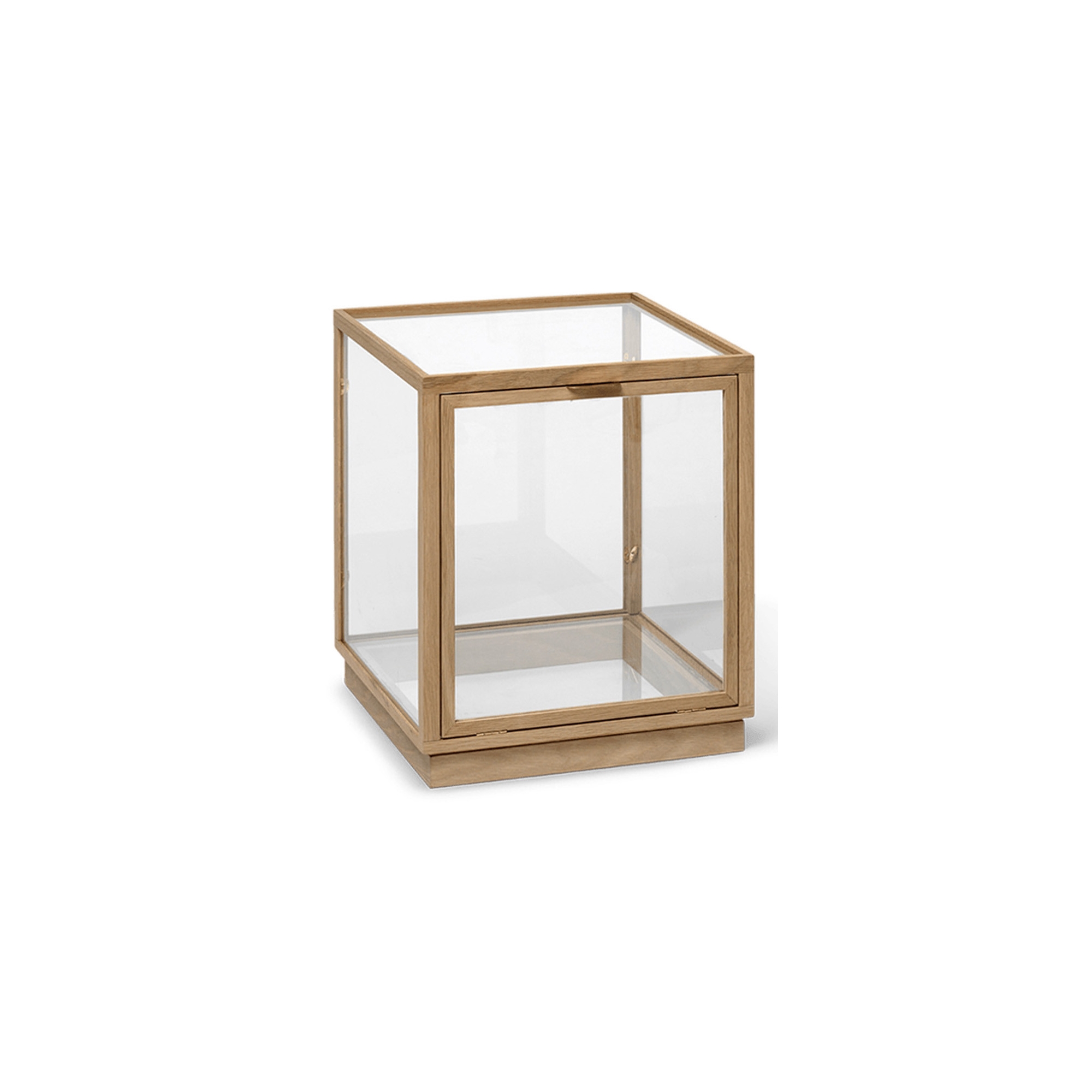 Miru glass display case - Natural oak - Ferm Living