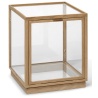 Miru glass display case - Natural oak - Ferm Living