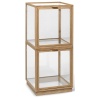 Miru glass display case - Natural oak - Ferm Living