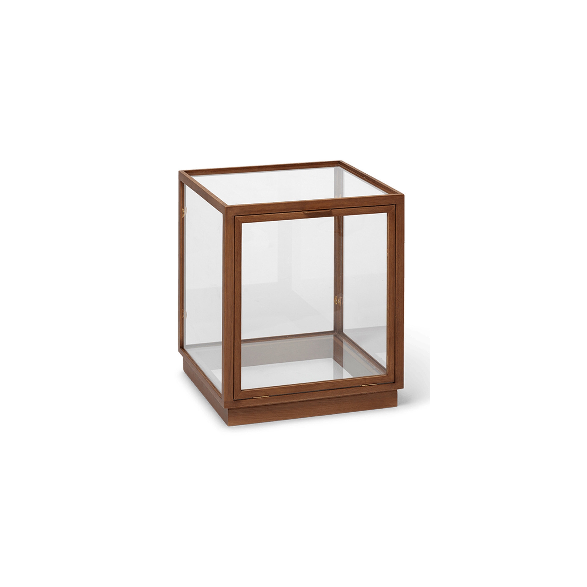 Miru glass display case - Dark stained oak - Ferm Living