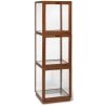 Miru glass display case - Dark stained oak - Ferm Living