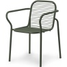 Vig Chair with armrests Metal – Dark green - Normann Copenhagen