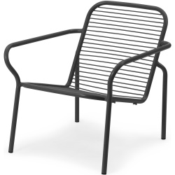 Vig Lounge Chair Metal – Black - Normann Copenhagen