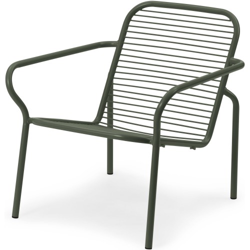 Vig Lounge Chair Metal – Dark green - Normann Copenhagen