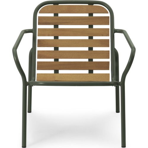 Fauteuil lounge Vig Bois – Vert foncé - Normann Copenhagen