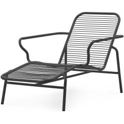 Chaise Longue Vig – Noir - Normann Copenhagen