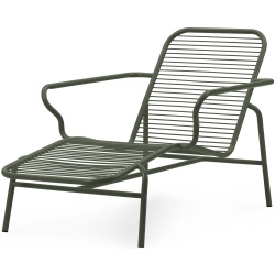 Chaise Longue Vig – Vert foncé - Normann Copenhagen