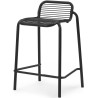 Tabouret de bar bas Vig – Noir - Normann Copenhagen