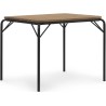 Table Vig – 90 x 80 cm – Noir - Normann Copenhagen