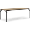 Table Vig – 90 x 200 cm – Noir - Normann Copenhagen