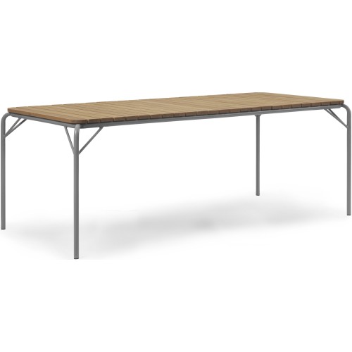 Vig Table – 90 x 200 cm – Grey - Normann Copenhagen