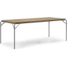 Table Vig – 90 x 200 cm – Gris - Normann Copenhagen