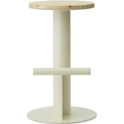 Tabouret de bar Pole – Bas – Sand - Normann Copenhagen