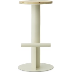 Pole bar stool - High - Sand - Normann Copenhagen