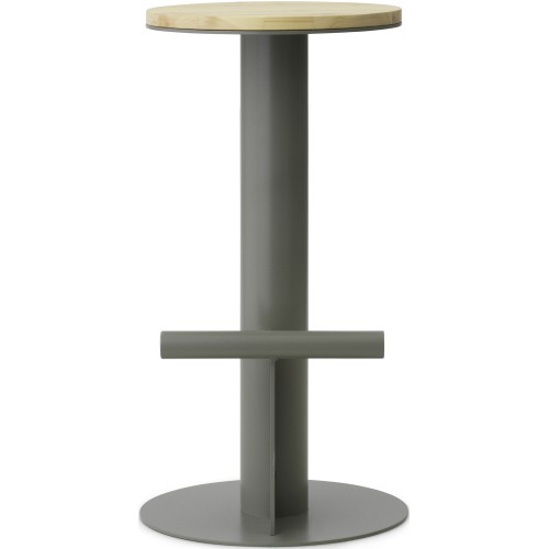 Tabouret de bar Pole – Haut – Gris - Normann Copenhagen