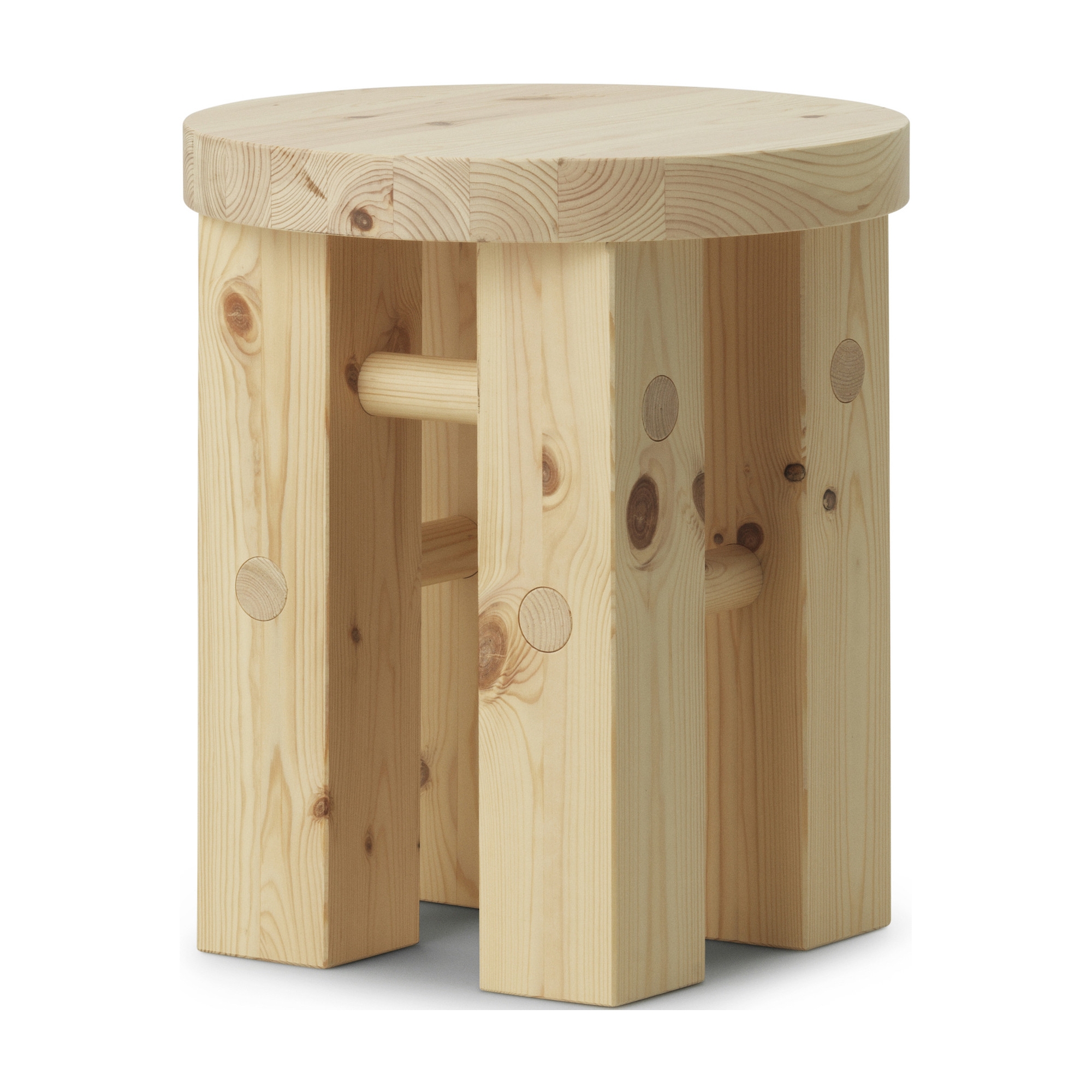 Fyr Stool – Lacquered pine - Normann Copenhagen