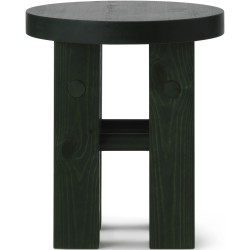 Fyr Stool – Dark green stained pine - Normann Copenhagen