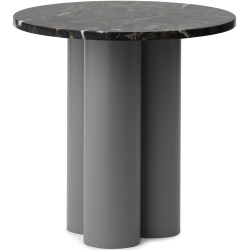 Dit Table – Grey Frame + Portoro Gold Tabletop - Normann Copenhagen